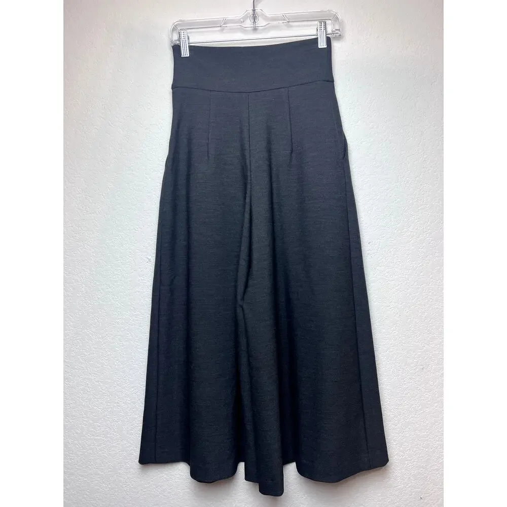 NWT Milly Doubleface Crepe Culottes Size 0 - Picture 1 of 6